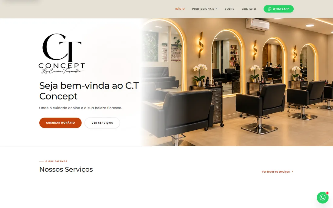 Website built by B2sell for C.T Concept